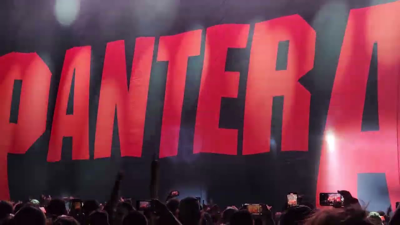 Pantera ~ Opening Video Montage followed by 'A New Level' - Waterfront Concerts 2023 - Bangor Maine
