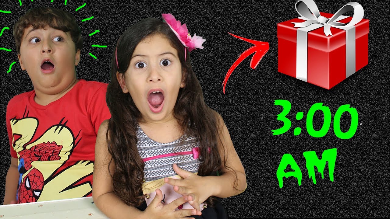 NUNCA ABRA UM PRESENTE ÀS 3:00 DA MANHÃ - MUITO MEDO! (Cont) 3AM CHELLENGE