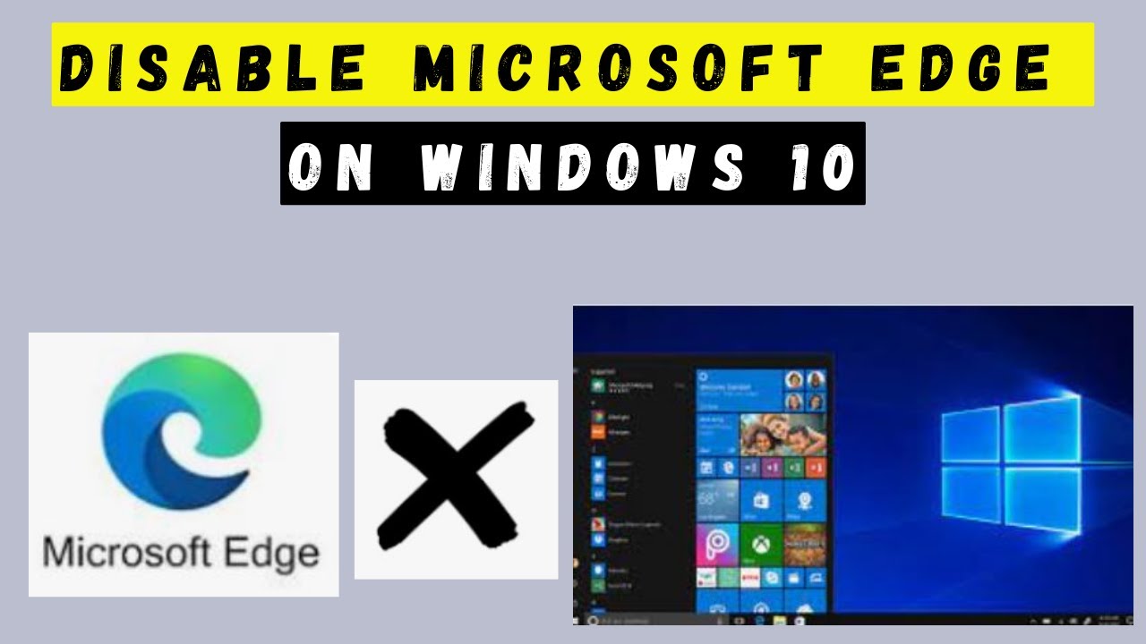 Как отключить Microsoft Edge в Windows 10