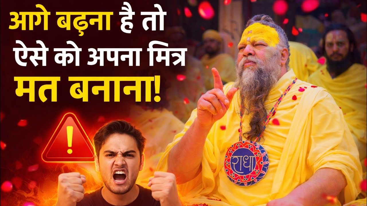 आगे बढ़ना है तो ऐसे मित्रों से बचो | Shri Hit Premanand Ji Maharaj Satsang