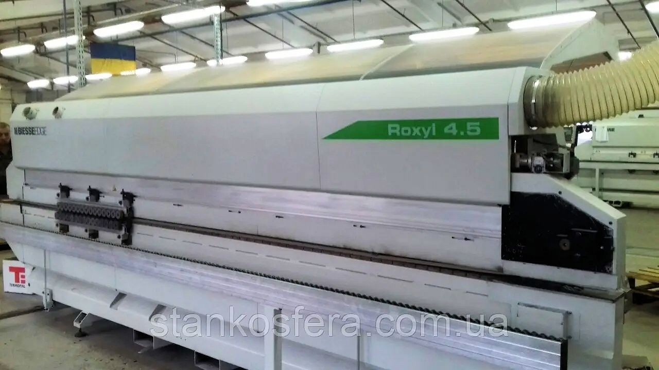 Крайколичкувальний верстат Biesse Roxyl 4.5 бу з прифугуванням