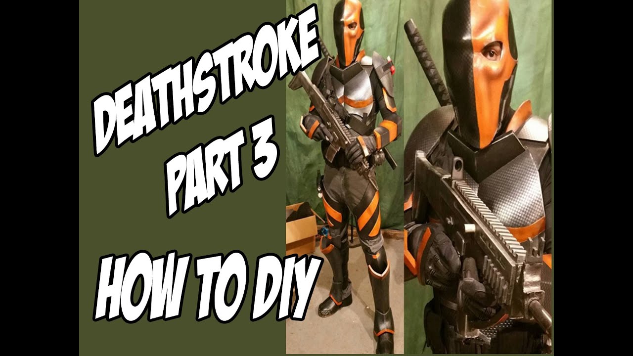Deathstroke part 3 How to DIY  Cosplay costume Batman Arkham Knight