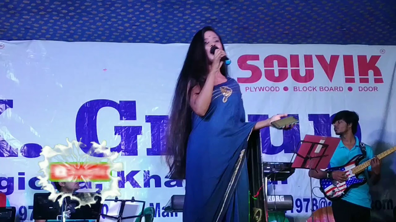 trinayani serial actress shruti singing saki saki re Live performance