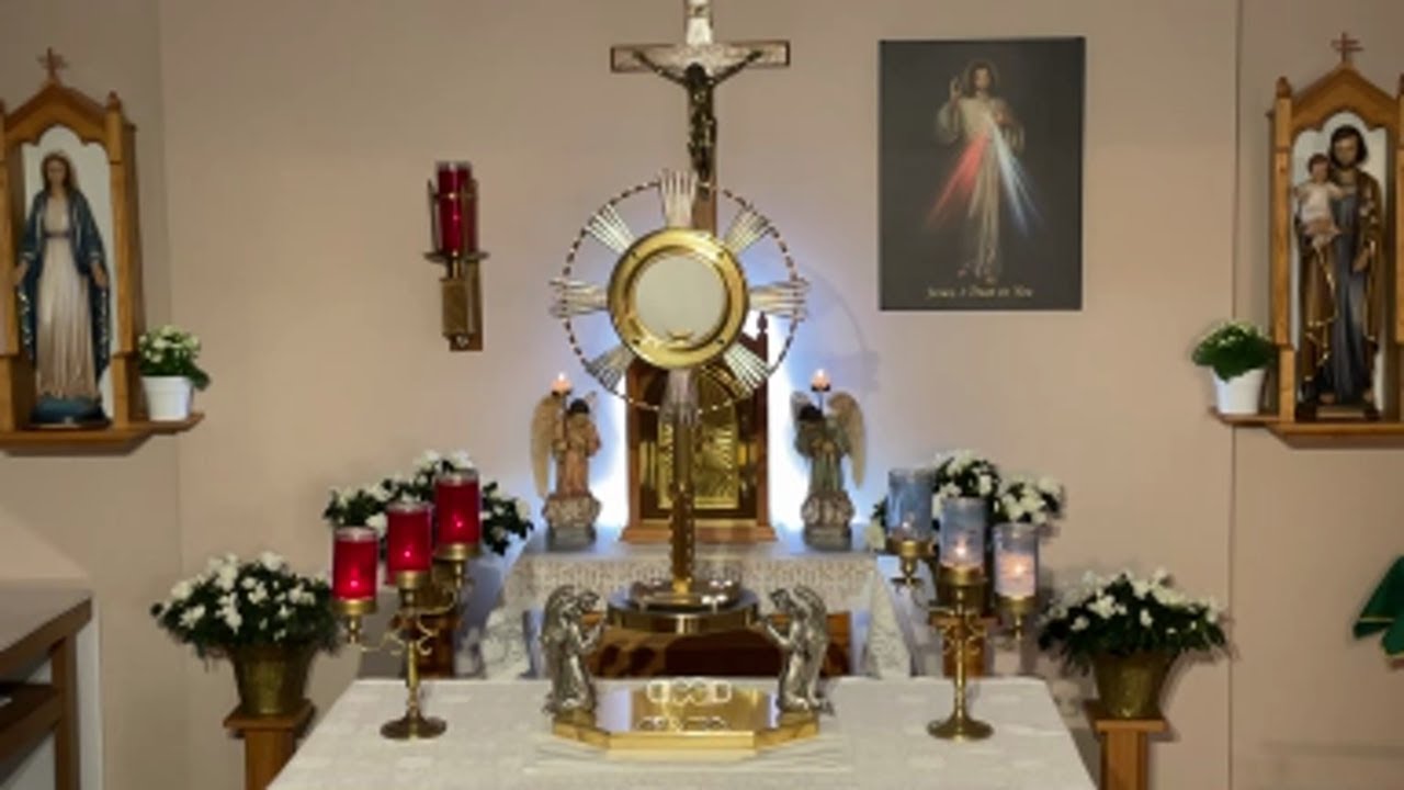 LIVE Eucharistic Adoration - Sisters of Divine Mercy
