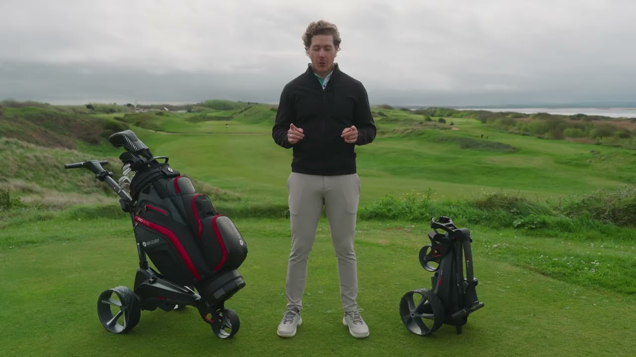 Motocaddy M1 & M1 DHC Electric Trolleys | Compact Design & Advanced Features
