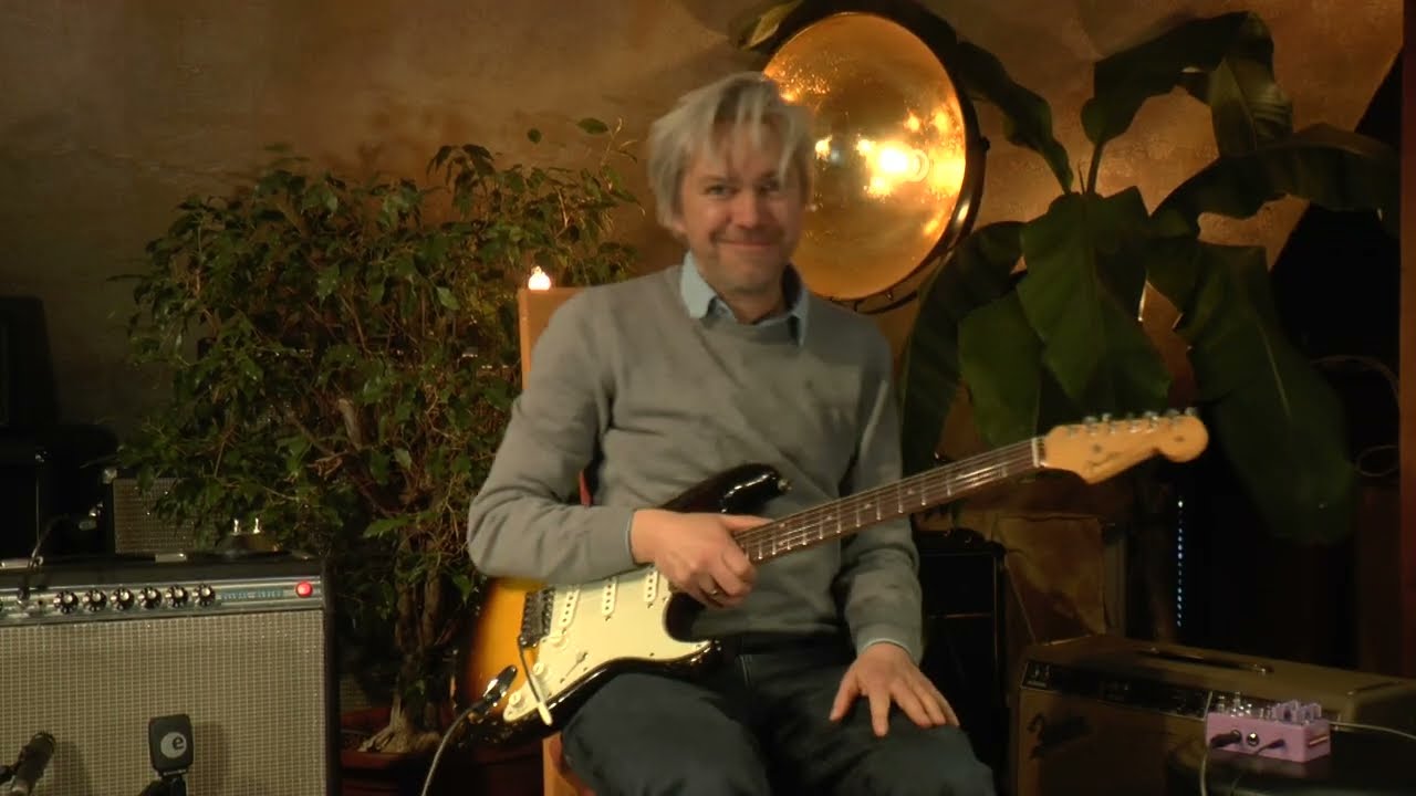 Fender Stratocaster from 1960 resented by Tobias Hoffmann @VintageGuitarOldenburg