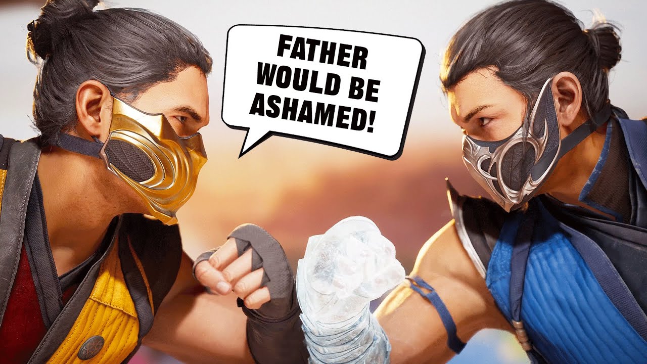 Mortal Kombat 1 - Scorpion vs Sub-Zero All Intro Dialogues