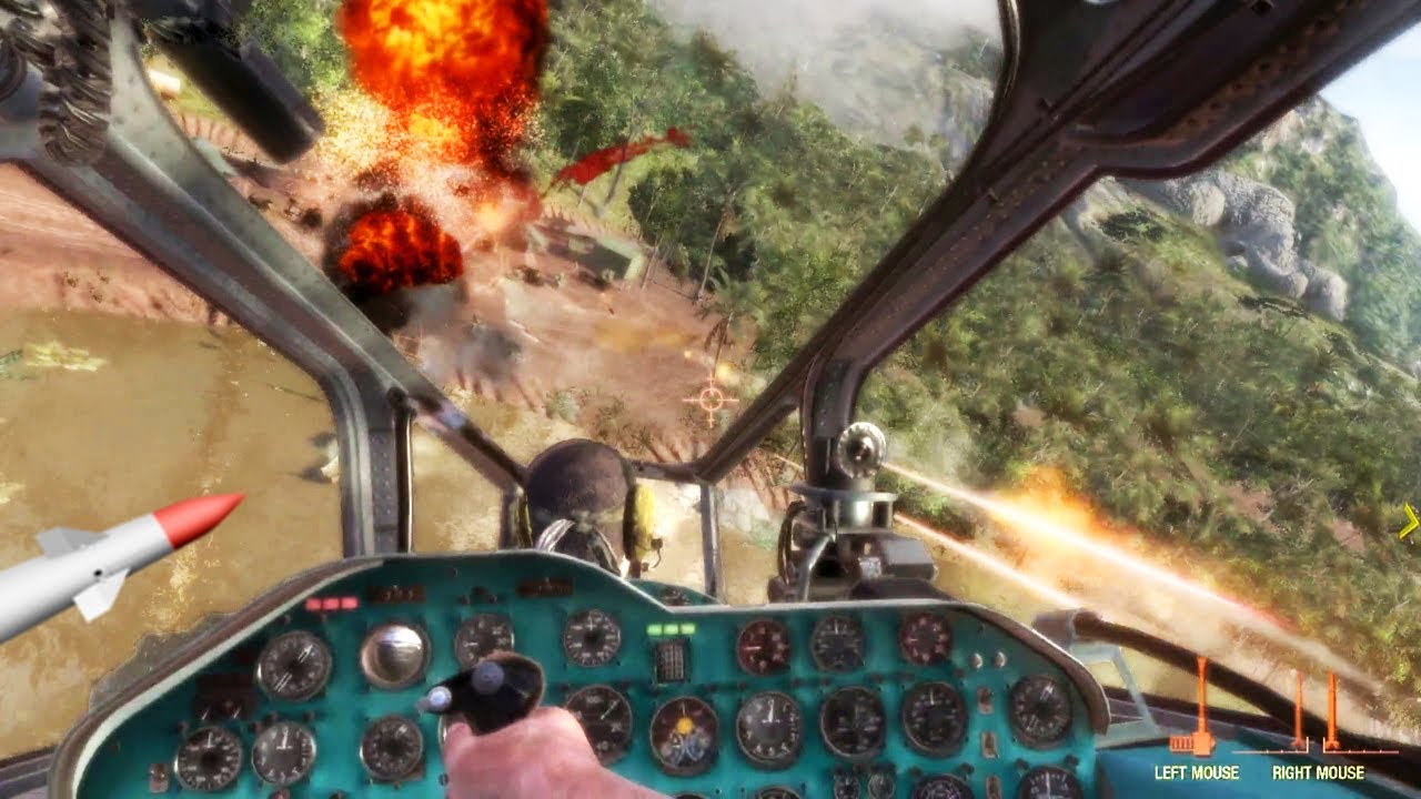 Атака вертолёта Ми-24 - Call of Duty Black Ops