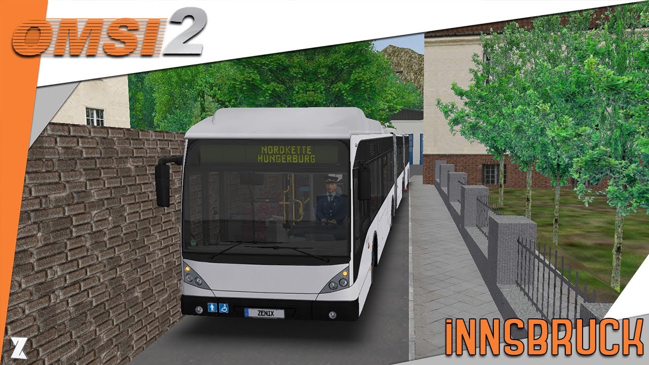 🚌OMSI 2 | Innsbruck : DLC VanHool bi-articulé + nouveau dépôt !