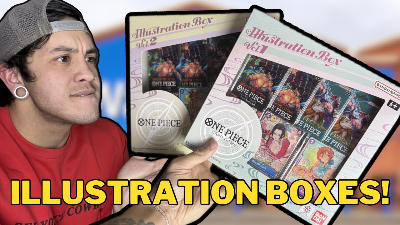 I found the One Piece Illustration Boxes (Vol.1 & 2) - UNBOXING