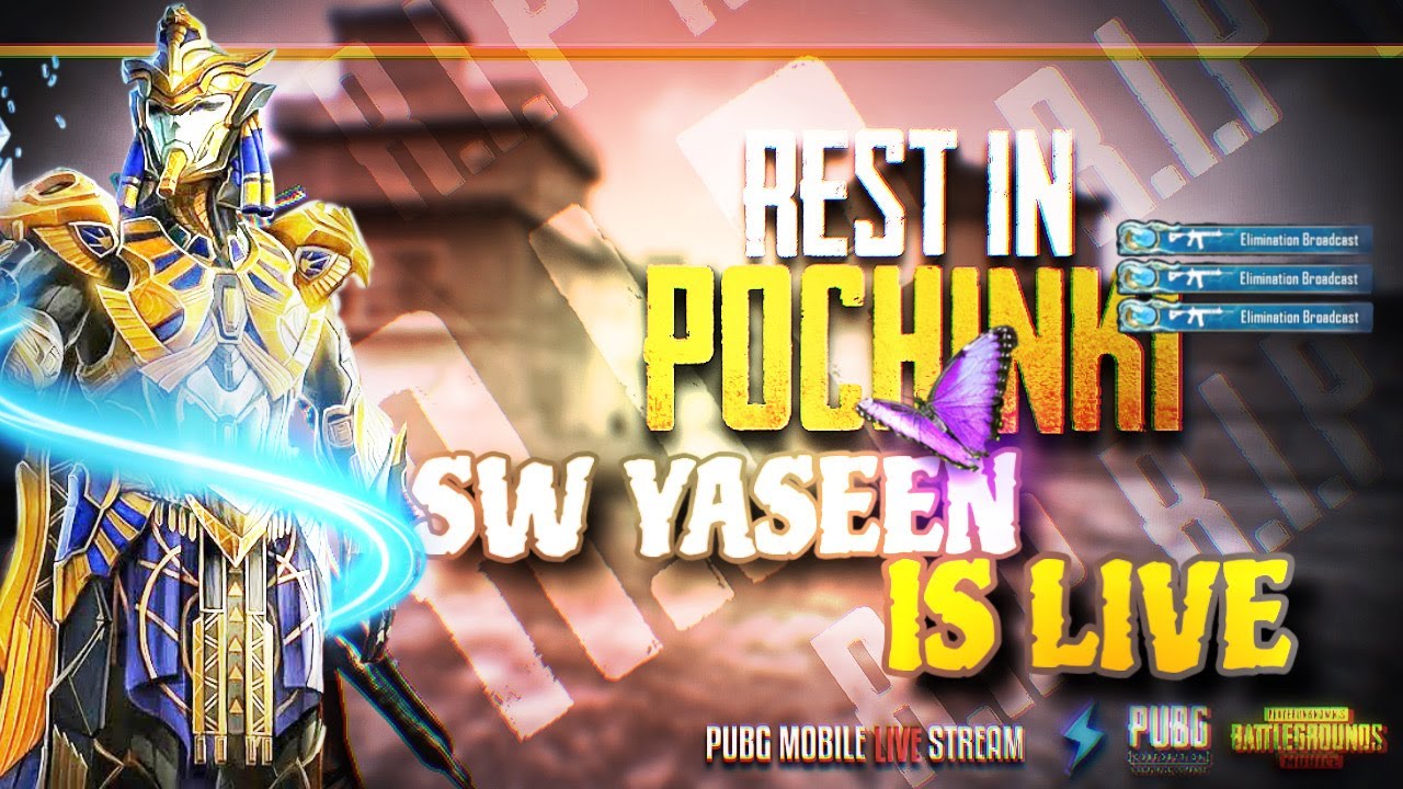 SW YASEEN YT live playing harsh matches against emulators with zero energy LIVE