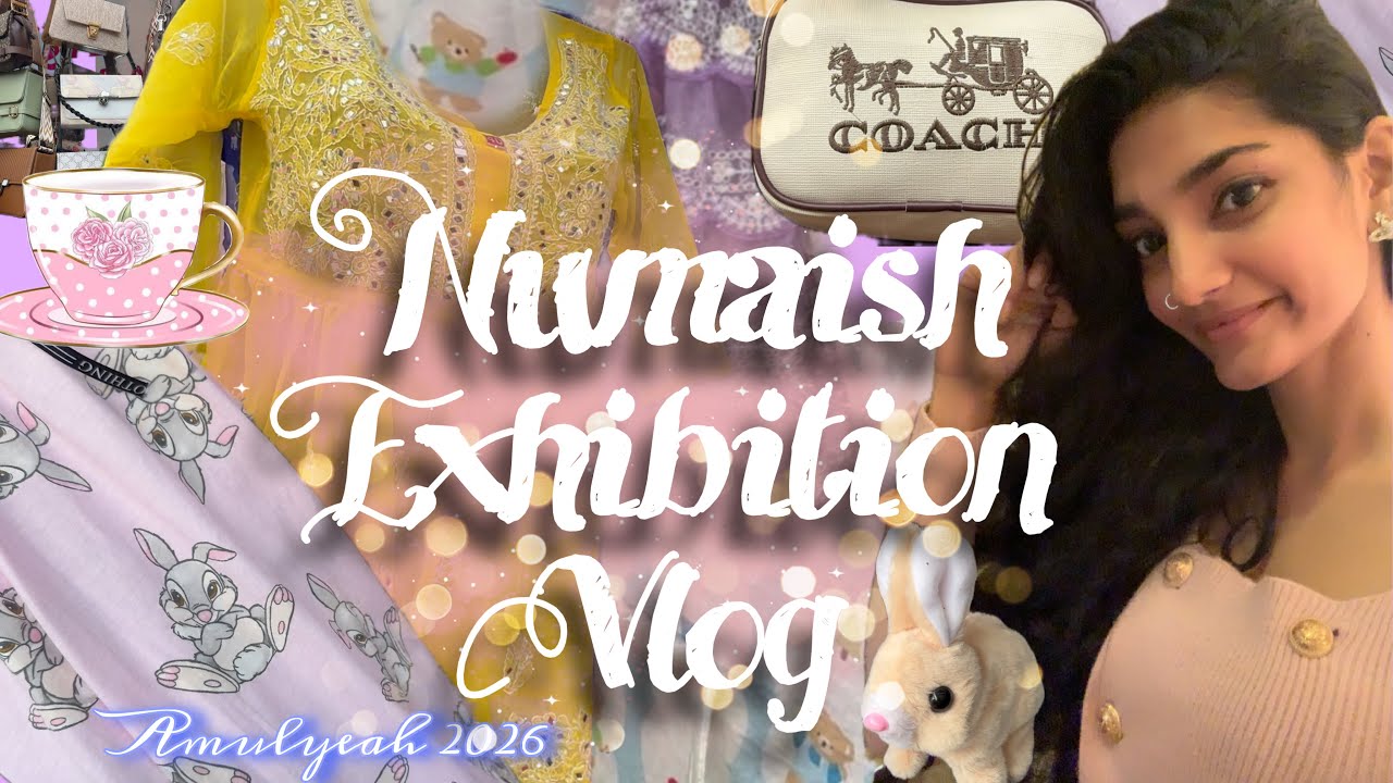 HYDERABAD NUMAISH EXHIBITION VLOG 2026 | BEST FINDS | with Stall Details & Prices! AMULYEAH