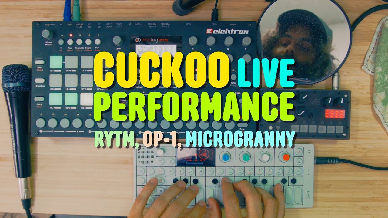 OP-1 Rytm microGranny 2 Live Performance by CUCKOO