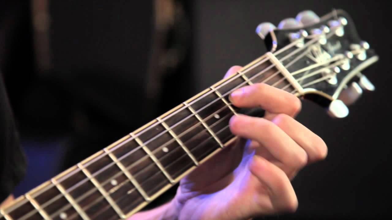 [Finger-Fitness1]Finger einzeln trainieren , Hammer-On & Pull-Off - Teil 1 (Gitarre lernen)
