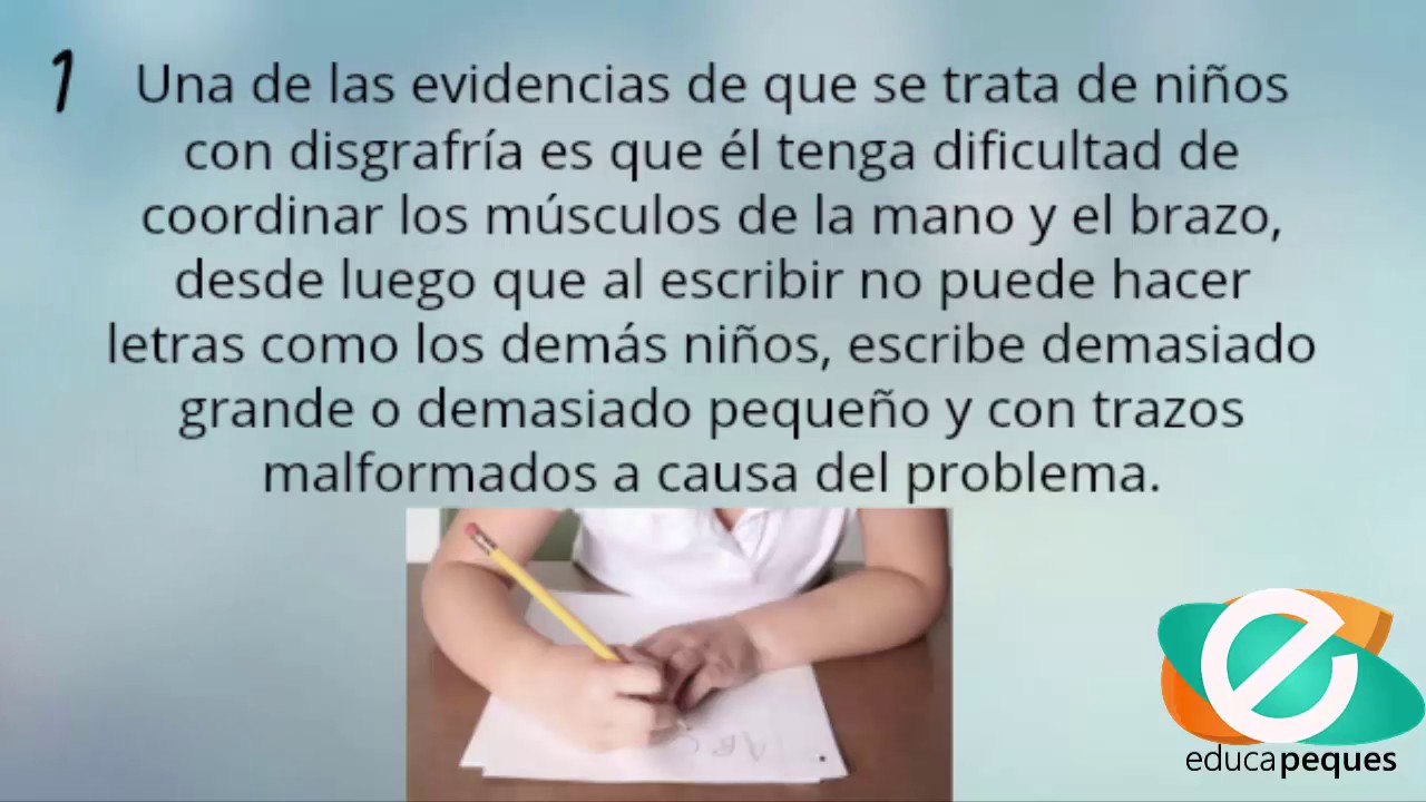 Disgraf&iacute;a Consejos para ayudar a ni&ntilde;os con disgraf&iacute;a