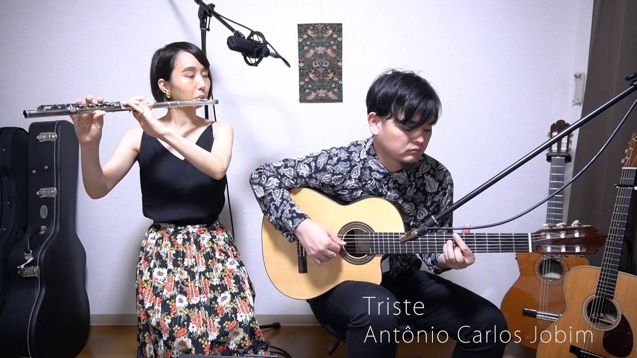 Triste | Antônio Carlos Jobim | Guitar & Jazz Flute, Bossa