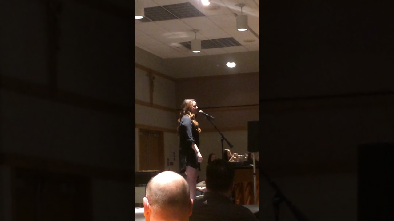 Theresa Milazzo singing Somewhere Over the Rainbow