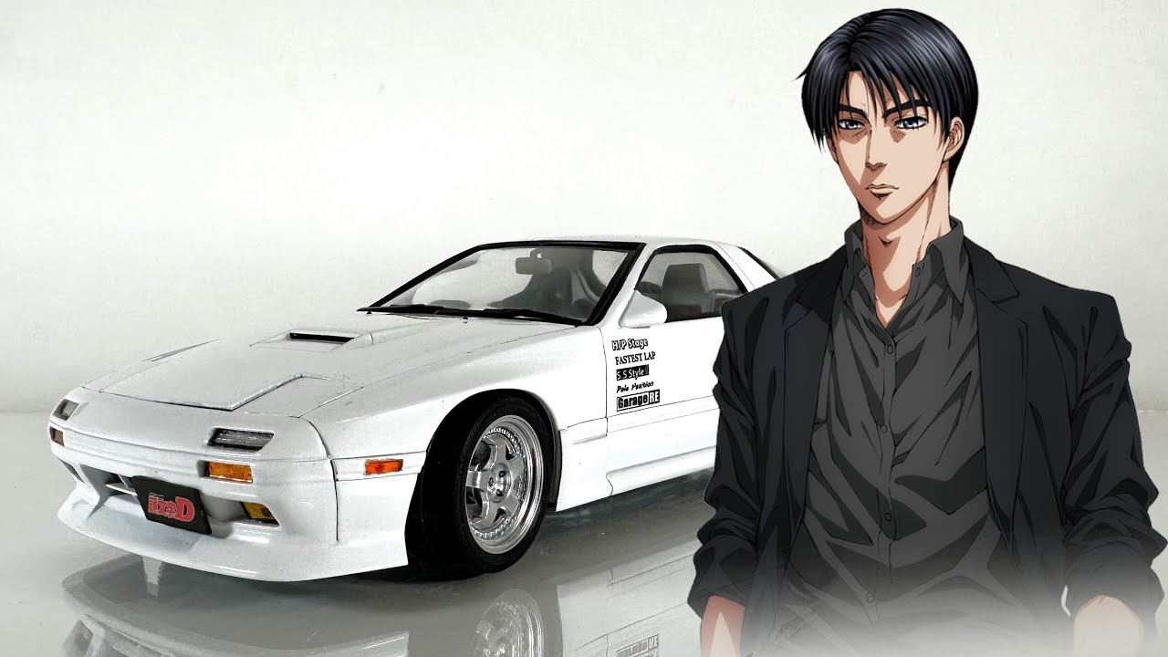 Building Takahashi Ryosuke's Mazda FC3S RX-7 from Initial D in Miniature [FULL BUILD] Step by Step