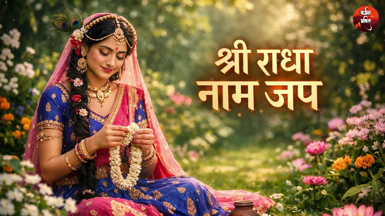 🌼 Shri Radha Naam Jap | राधा नाम जप | Names of Shri Radha Jap | Radha Rani Naam Jap