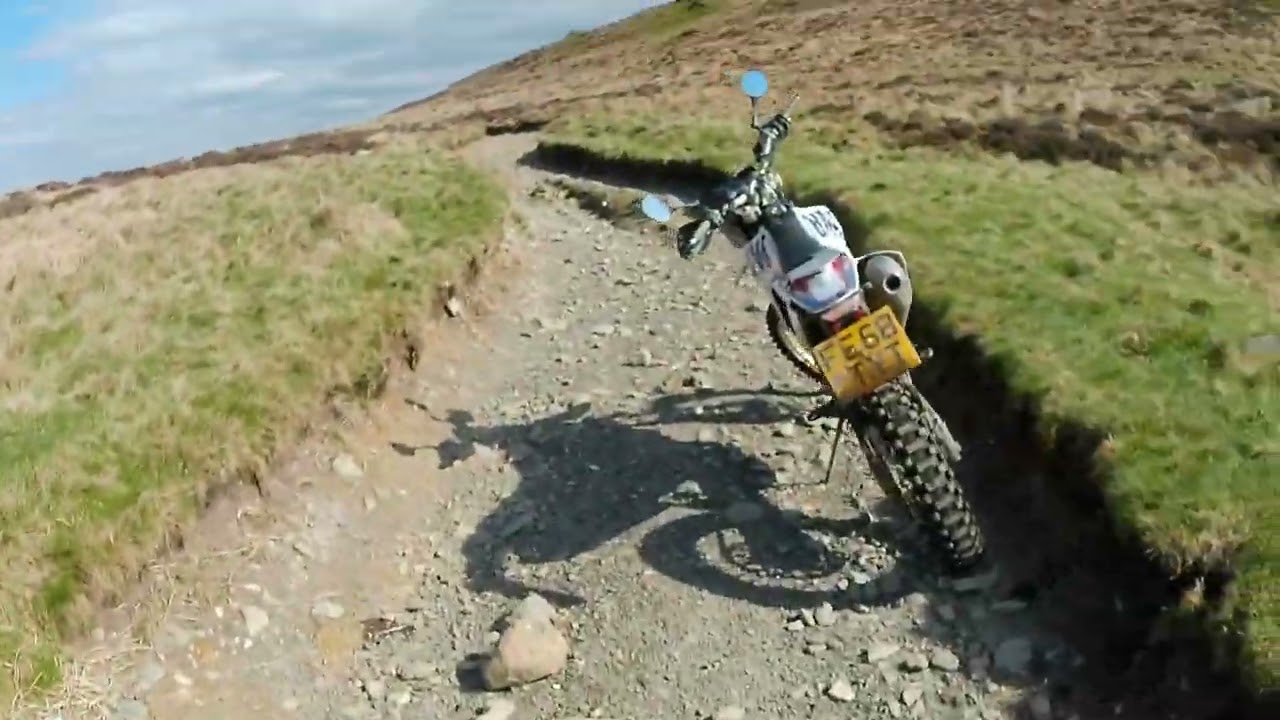 Happy Valley Wales on BMW G450X