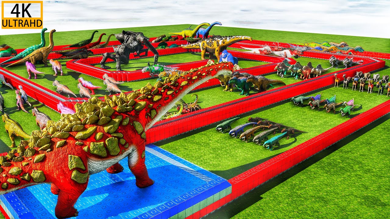 ALPHA TITANOSAURUS DEATHRUN ASCENDED | All ARK Creatures🦕