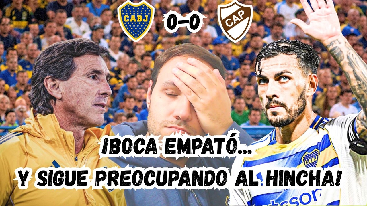 😡⚽ VERGONZOSO EMPATE DE Boca Juniors — RIQUELME Y Úbeda EN LA MIRA | BOCA 0-0 Platense - MI ANÁLISIS