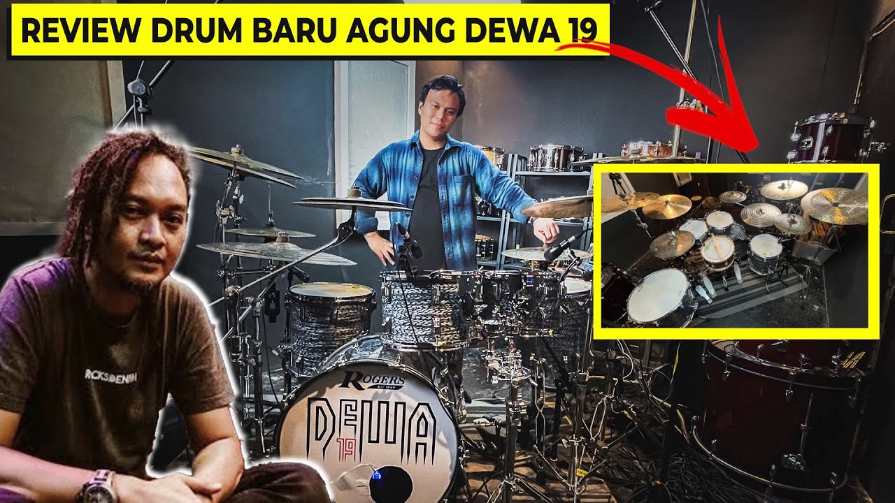 BEGINI RASANYA DUDUK DI DRUM SEKELAS AGUNG GIMBAL DEWA 19