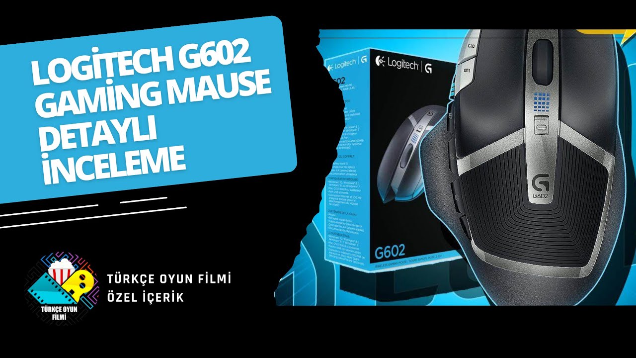 Logitech G602 Gaming Mause İncelemesi | Kutu Açılımı Yaptık ve Oyuncu Faresini Detaylıca İnceledik!