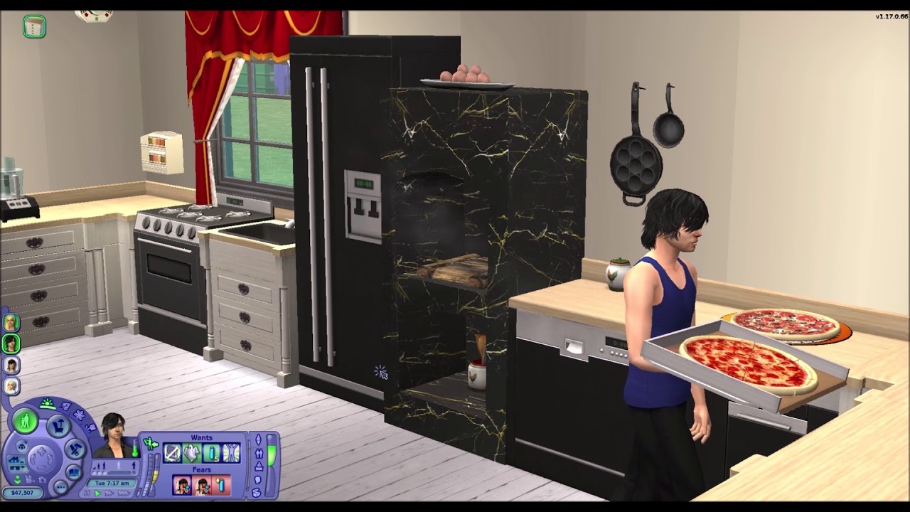 Sims 2 Pizza Oven