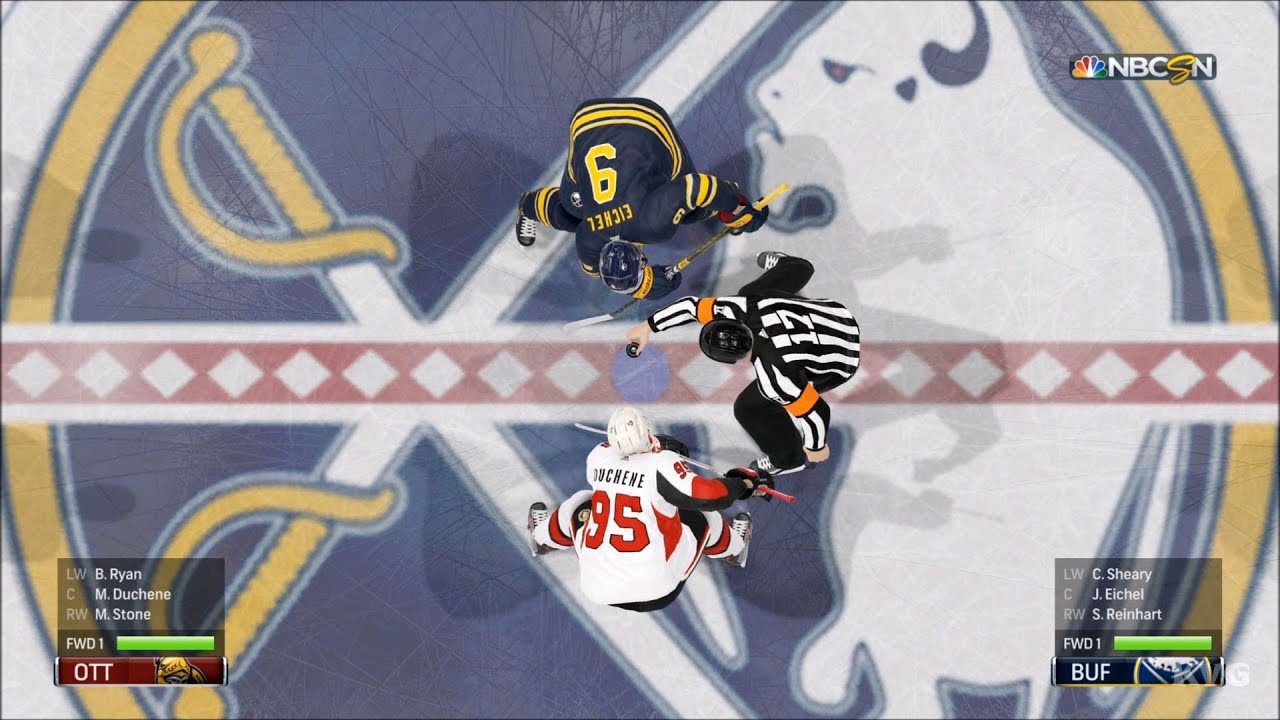 NHL 19 - Buffalo Sabres vs Ottawa Senators - Gameplay (HD) [1080p60FPS]