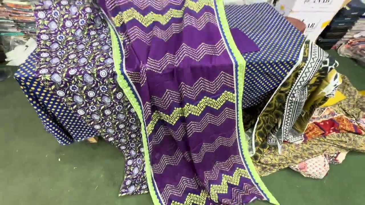 Lawn Collection 2026 🔥| Sapphire 3 piece Lawn Digital Print | Wholesale Cloth Market in Faisalabad 