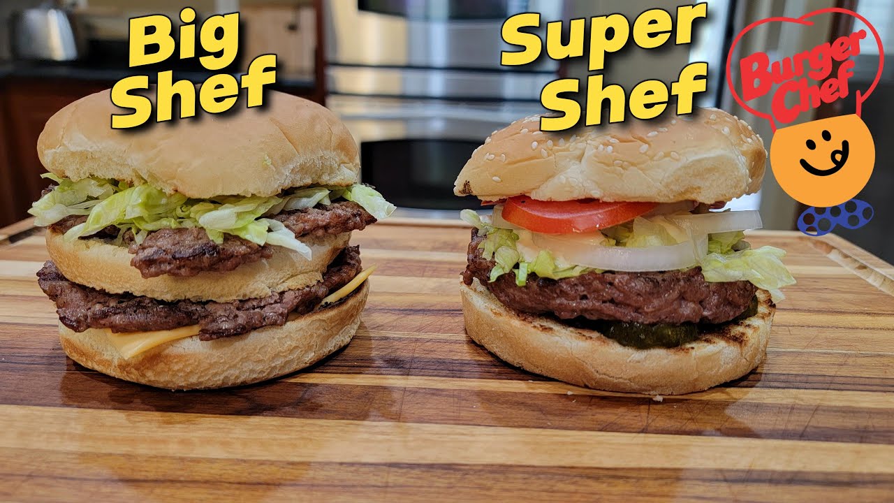 Бургеры Big Shef и Super Shef | The Lost Burger Chef Burgers