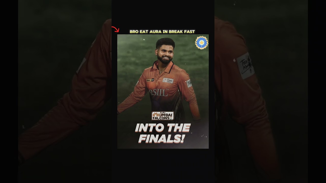 bBro eat aura in Break fast Shreyas Iyer 🏆 #shorts #cricket #cricketmatch #shreyasiyer