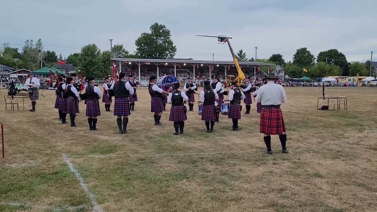 Glengarry Pipe Band | Grade 3 Medley | North Lanark Highland Games 2025
