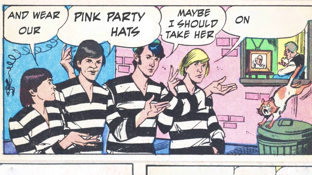 The Monkees - She Makes Me Laugh (Official Lyric Video)