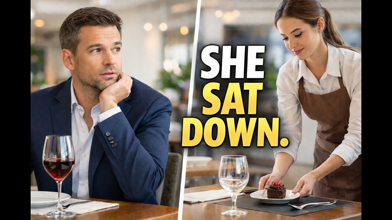 Billionaire CEO Abandoned at Dinner… The Waitress Did Something No One Expected