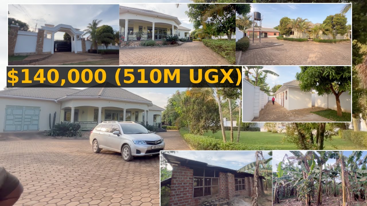 Brand New Bungalow On 1 Acre for Sale | Wakiso - Kakiri Town, Uganda