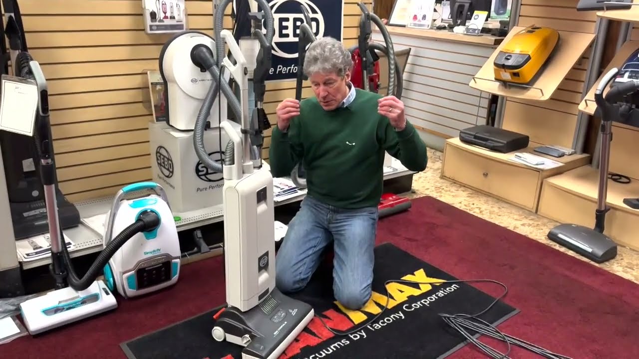 Sebo Essential G5 Commercial Upright Vacuum Overview