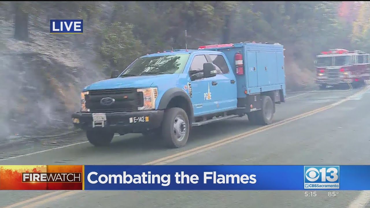 Combating The Flames In El Dorado County