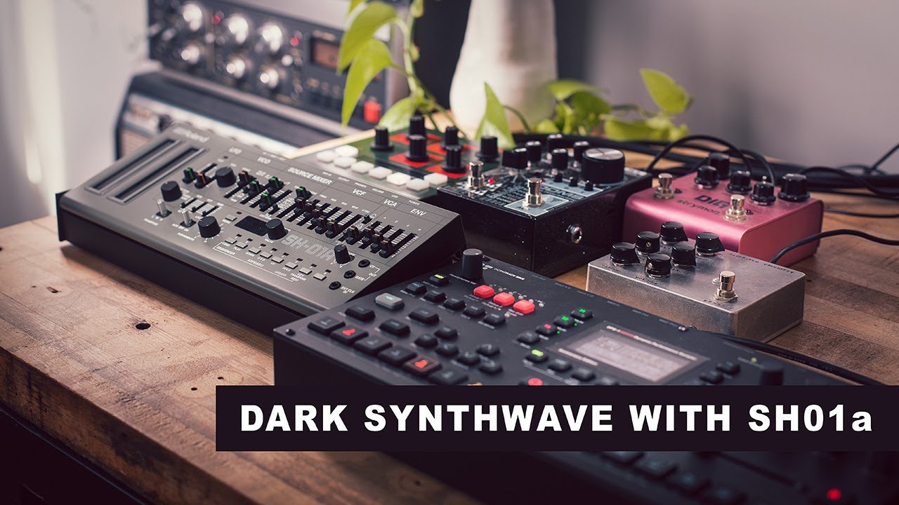 Dark Synthwave с Sh01a // Звуковой дизайн для создания хрустящей, словно магнитофонная лента, атм...