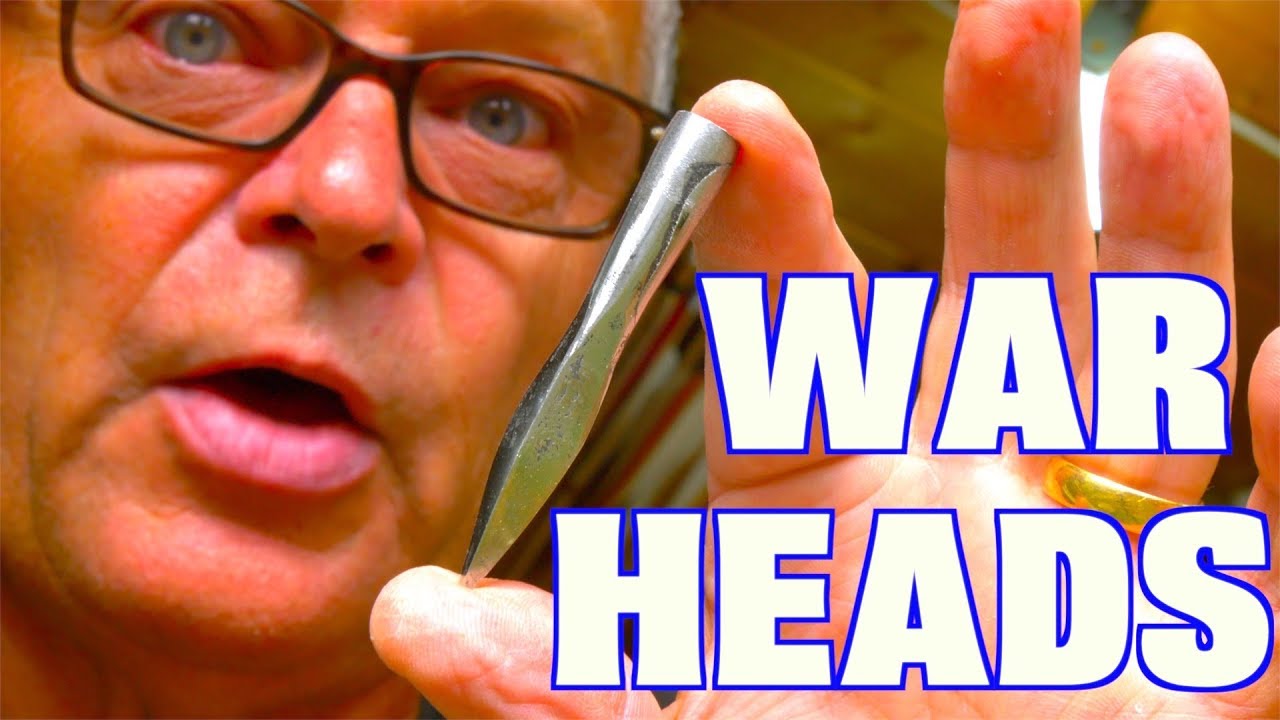 Blacksmith Forged Medieval Arrowheads. How to Make 'Medieval' Longbow Arrows.