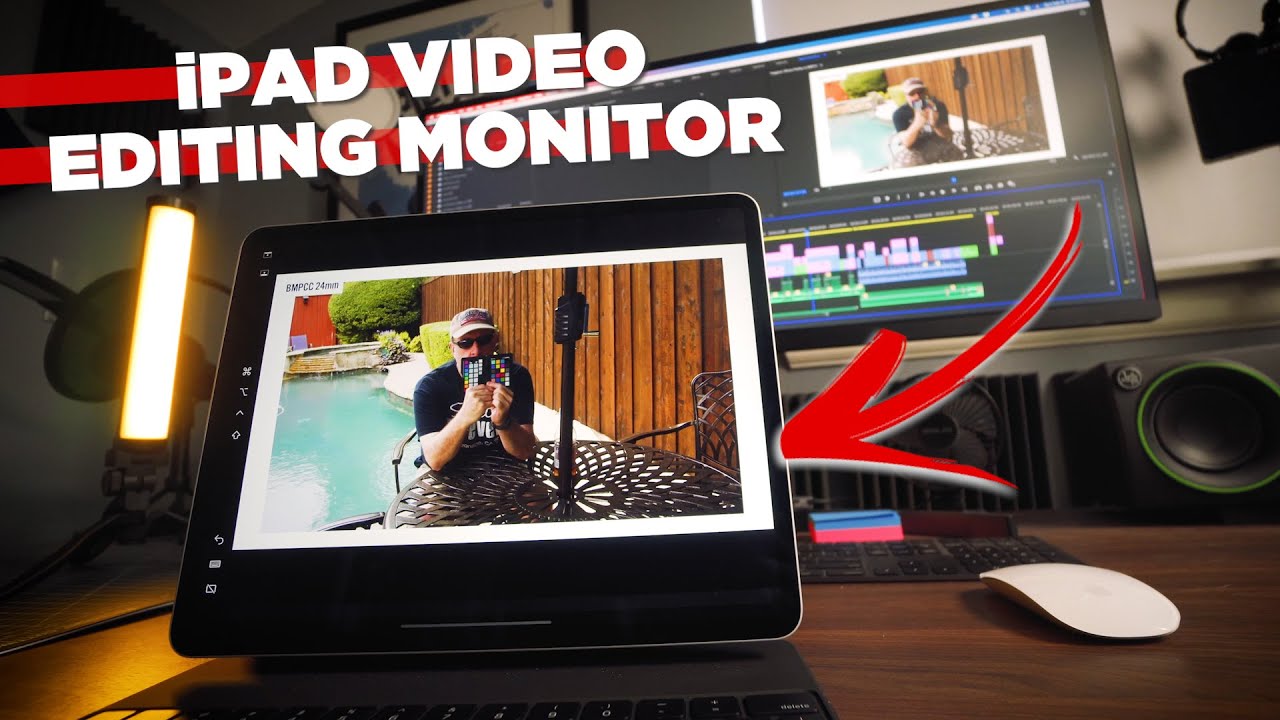 Turn Your iPad Into a Wireless VIDEO EDITING Monitor!