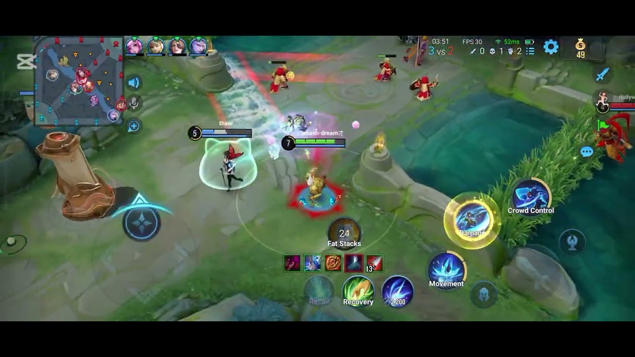 HoK(Honor of kings) / Playing as Lam