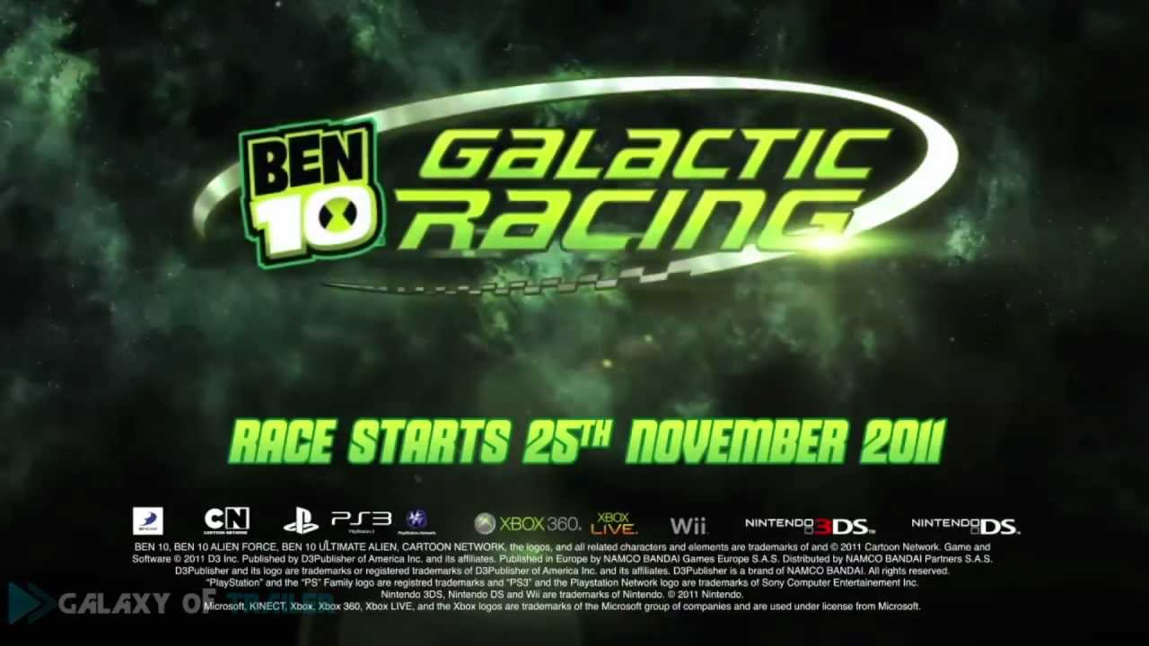 BEN 10 Galactic Racing - Official Game Launch Trailer [HD]