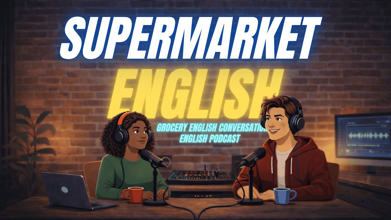 How to Shop at the Supermarket in English | Grocery English Conversation | English Podcast