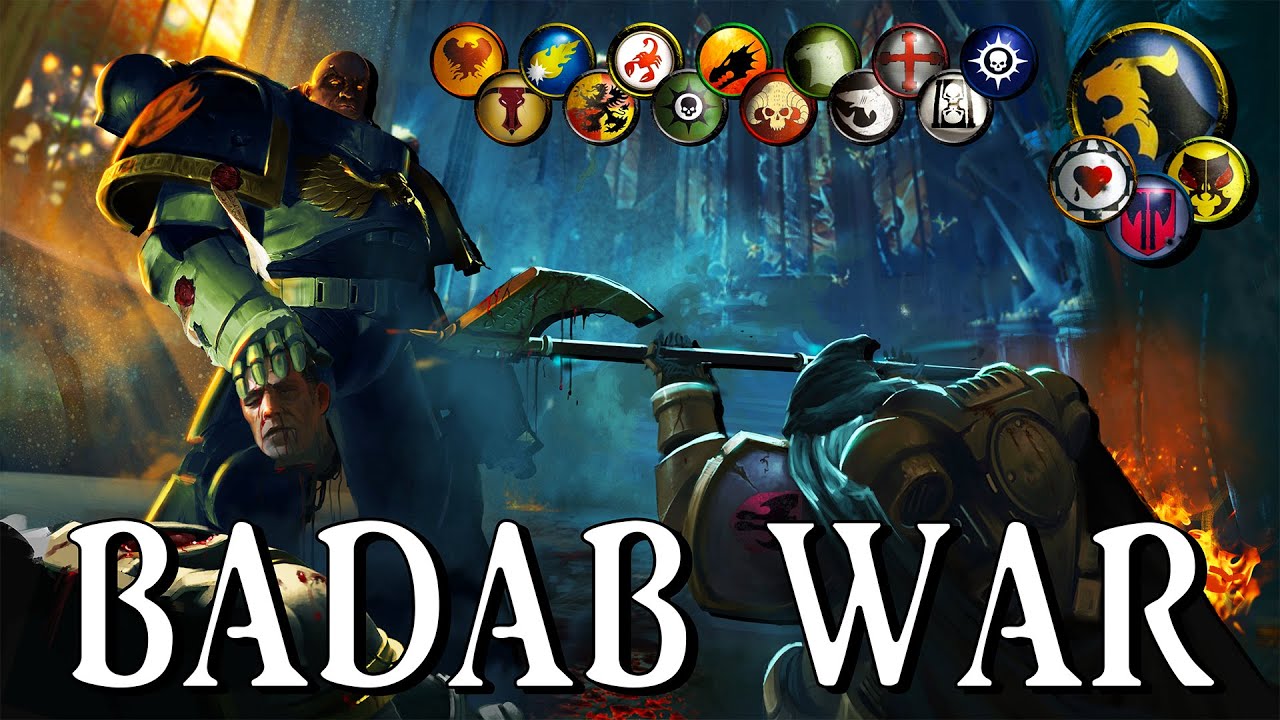BADAB WAR - Tyrant's Rebellion | Warhammer 40k Lore