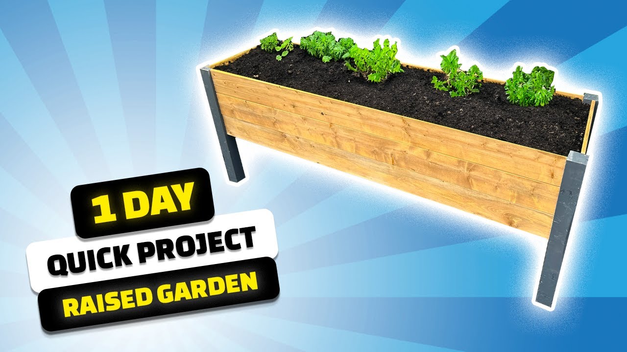 Raised Garden For Under $50