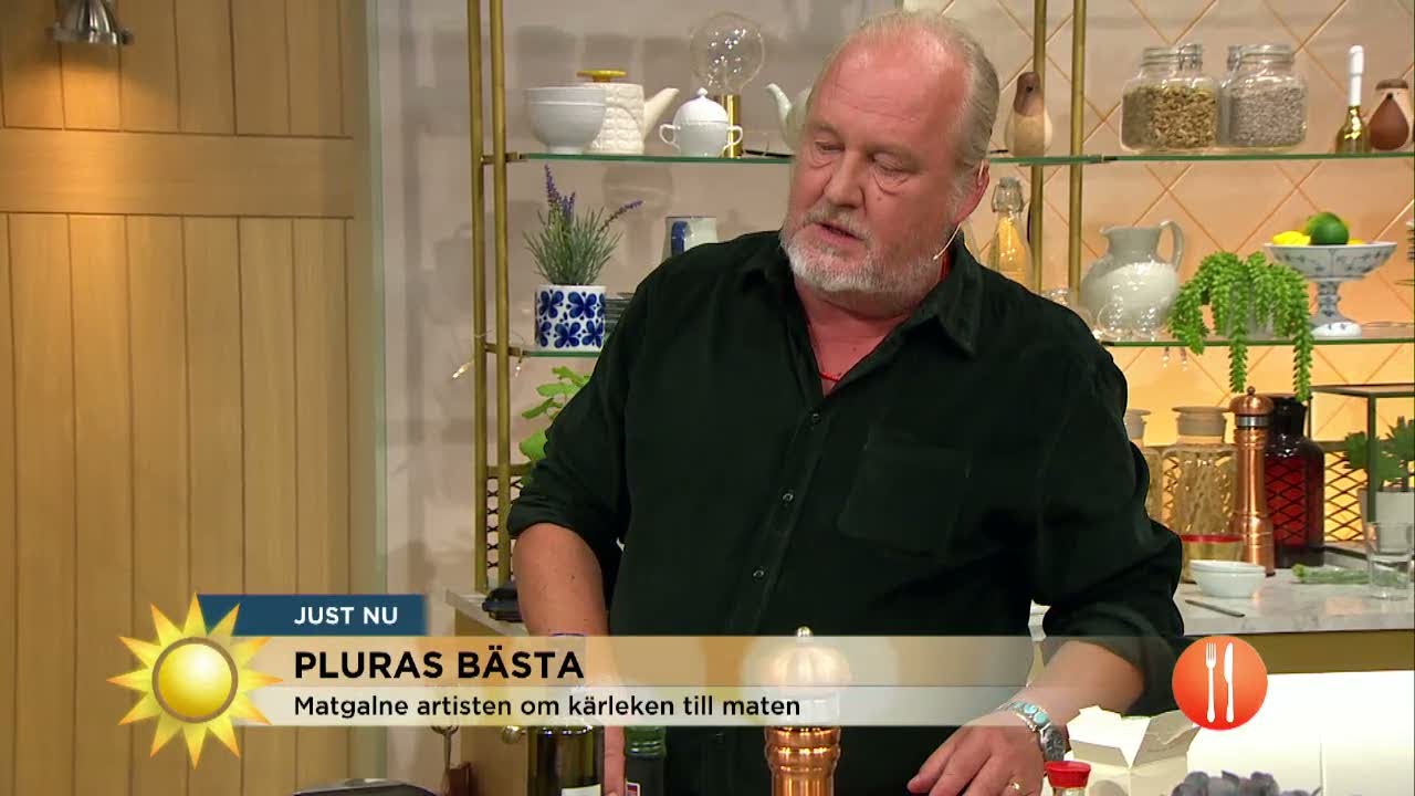Folkkära Plura aktuell med ny kokbok - Nyhetsmorgon (TV4)