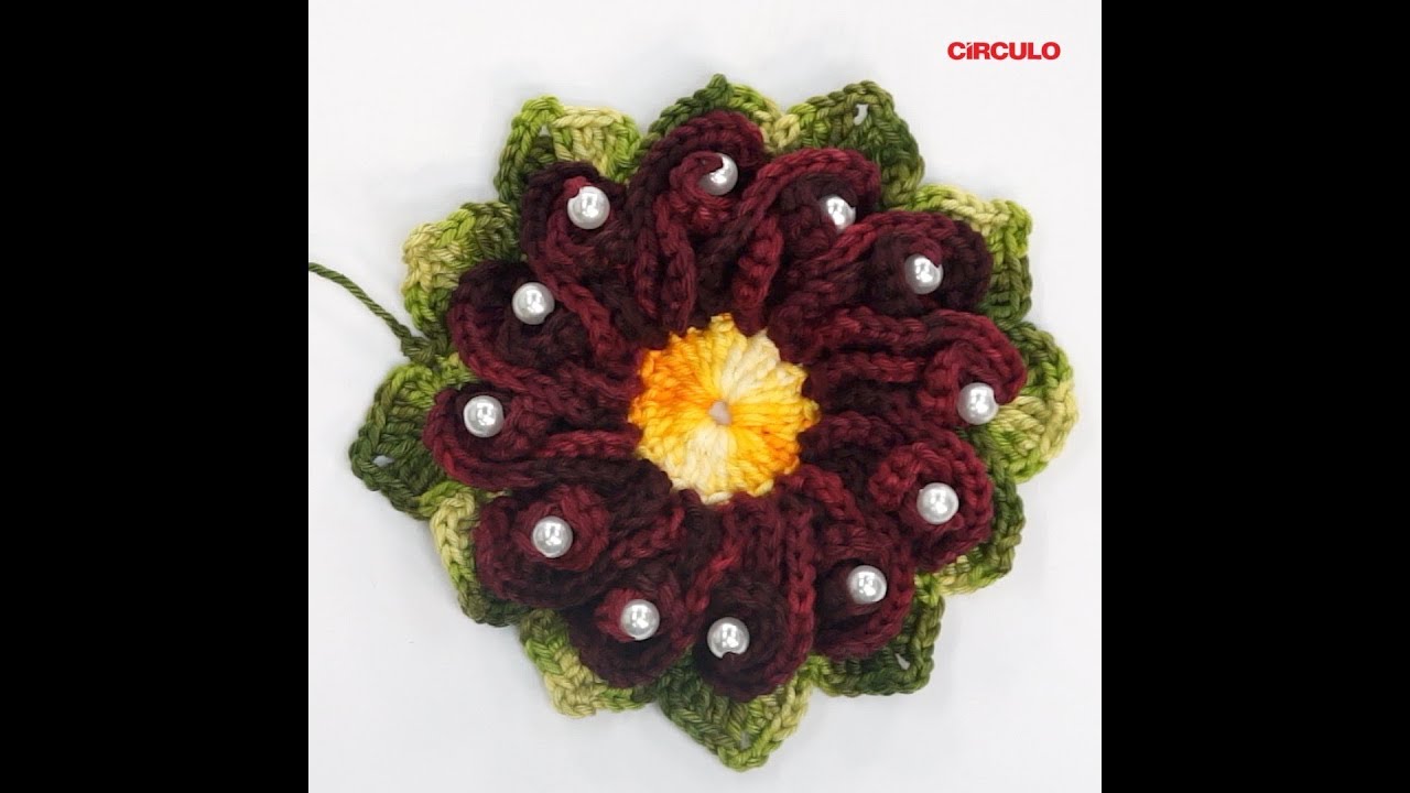 Flor Ternura em Crochê - por Maria José Alves