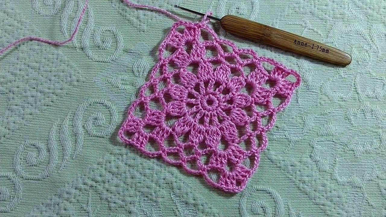 Dicas de crochê - motivo muito utilizado em confecção de blusas